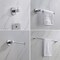 Kibi Circular 5 Piece Bathroom Hardware Set C-KBA14-5CH - alternate 8